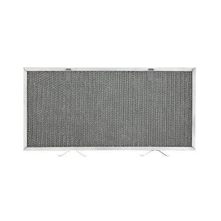 RHF0847 Aluminum Grease Filter, 8-13/16 X 18-3/16 X 3/8, with 2 Pull Tabs and 2 Tension Springs