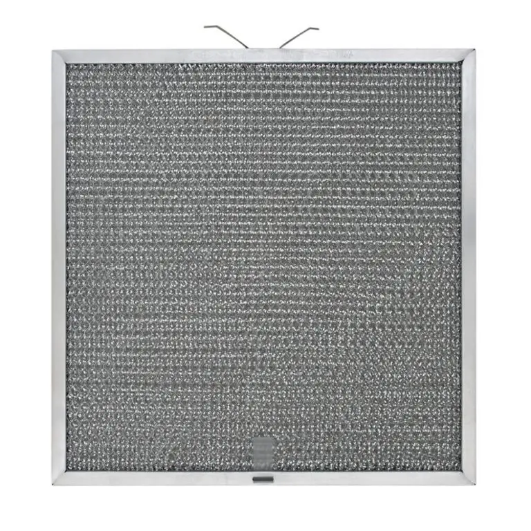 Custom Aluminum Grease Range Hood Filter | with 1 Pull Tab | with 1 Tension Spring, RHFS0150
