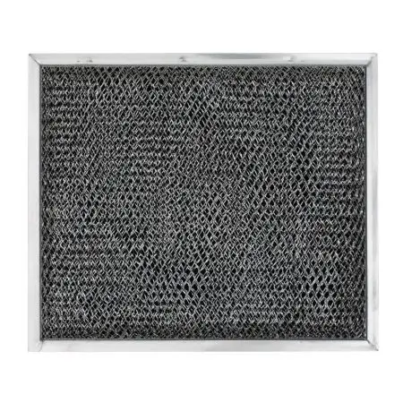 RHP0808 Aluminum/Carbon Grease and Odor Filter, 8-15/16 X 10-1/2 X 3/32, Basket Shape 1/2"