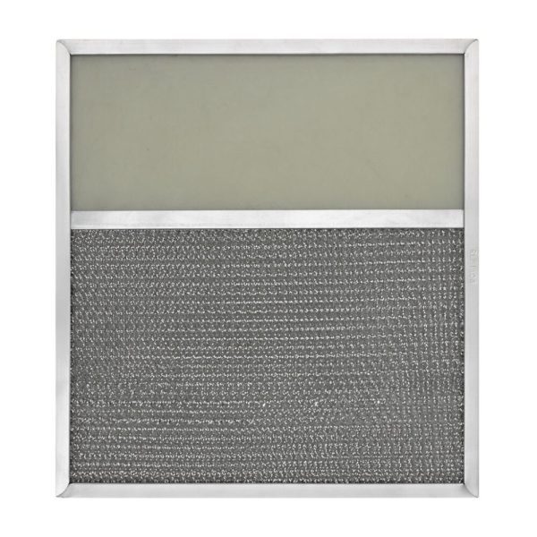 RLF1108 Aluminum Grease Filter with Light Lens, 11 X 11-7/8 X 1/2, 4-1/2" Lens