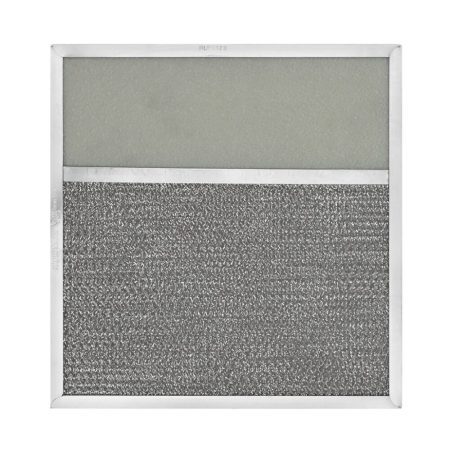 RLF1123 Aluminum Grease Filter with Light Lens, 11-3/8 X 11-3/4 X 3/8, 3" Lens