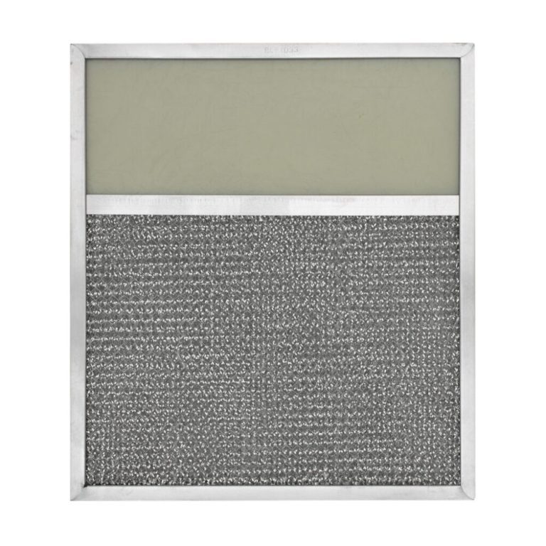 RLF1033 Aluminum Grease Filter with Light Lens for Ducted Range Hood | 4″ Lens