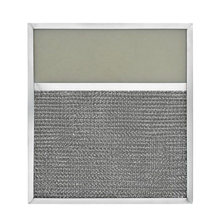 RLF1034 Aluminum Grease Filter with Light Lens for Ducted Range Hood | 4″ Lens
