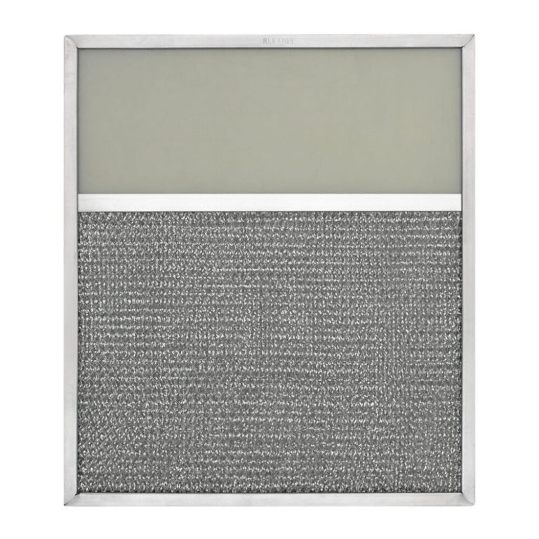 RLF1105 Aluminum Grease Filter with Light Lens for Ducted Range Hood | 4-11/16″ Lens