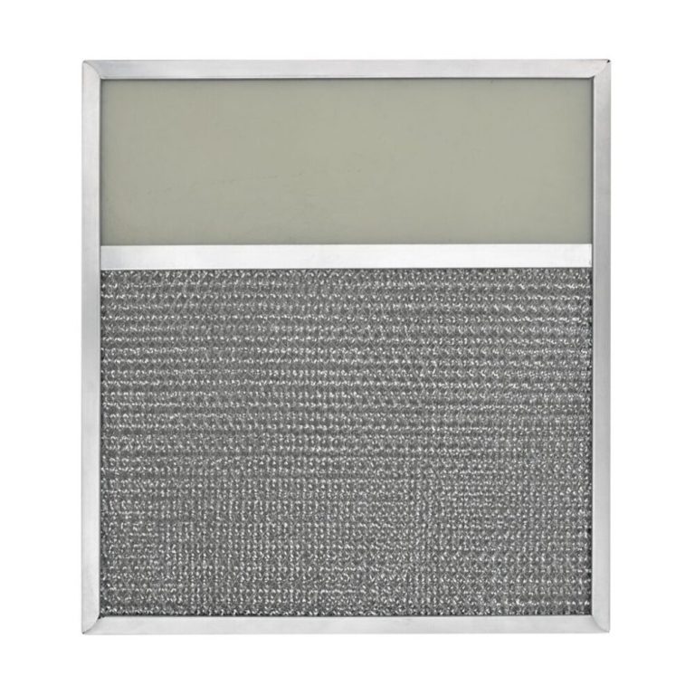 RLF1205 Aluminum Grease Filter with Light Lens for Ducted Range Hood | 4″ Lens