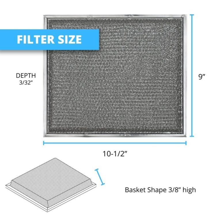 RBF0901 Aluminum Grease Filter | Basket Shape 3/8″