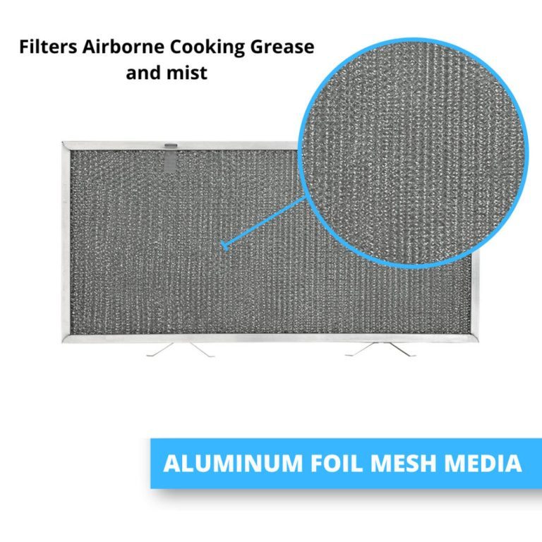 2-Pack GE WB13X5004 Aluminum Grease Range Hood Filter Replacements