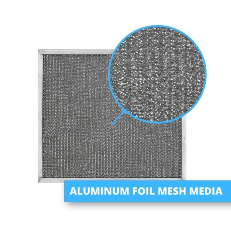 RHF1802 Aluminum Grease Filter for Ducted Range Hood or Microwave Oven | with 2 Pull Tabs